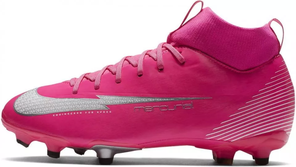 Kopačke Nike JR SUPERFLY 7 ACADEMY MBAPPE ROSA FG/MG