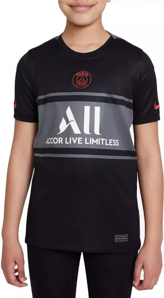 Koszulka Nike Paris-Saint Germain 2021/22 Stadium Third Big Kids Soccer Jersey