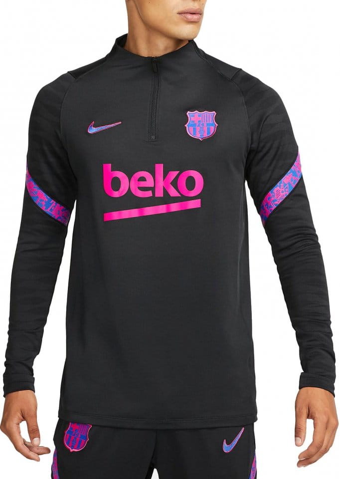 nike fc barcelona strike drill top