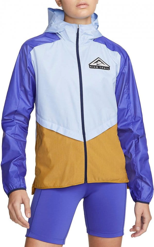 Jakke med hætte Nike Shield Women s Trail Running Jacket
