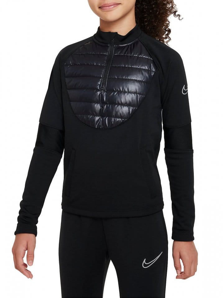 Nike Therma-Fit Academy Winter Warrior Big Kids Soccer Drill Top Hosszú ujjú póló