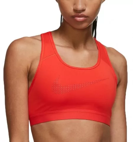 nike dri fit swoosh icon clash women s medium support non padded graphic sports bra 563655 dd1141 674 480