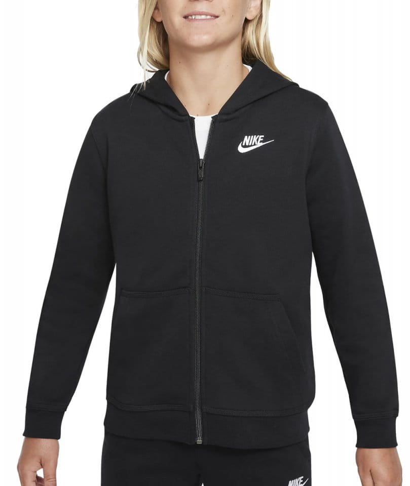 nike sportswear club pullover french terry hoodie