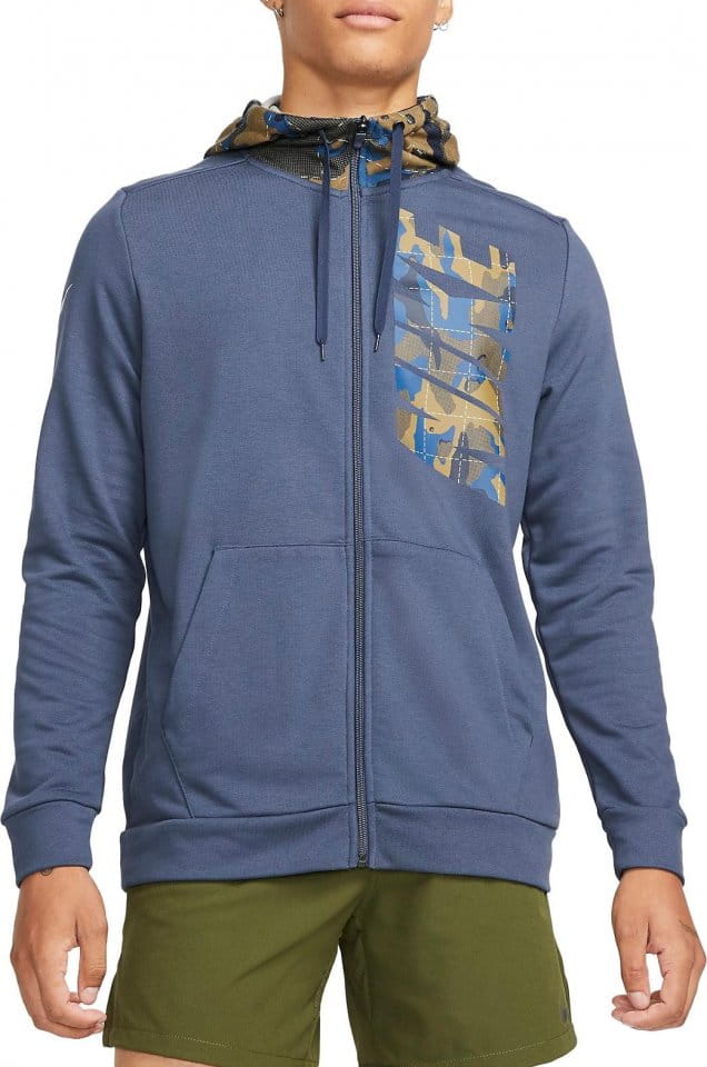 Majica kapuljačom Nike Dri-FIT Men s Full-Zip Camo Training Hoodie