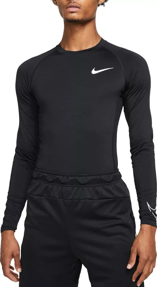 Langarm-T-Shirt Nike Pro DF TIGHT TOP LS