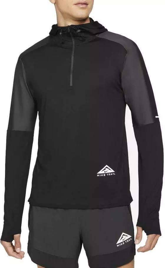 Langærmet T-shirt Nike Dri-FIT Element Men s 1/2-Zip Trail Running Top