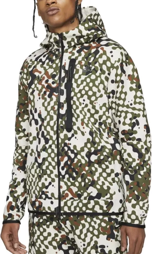 Nike Sportswear Tech Fleece Camo shops Hoodie Sweater Jacket