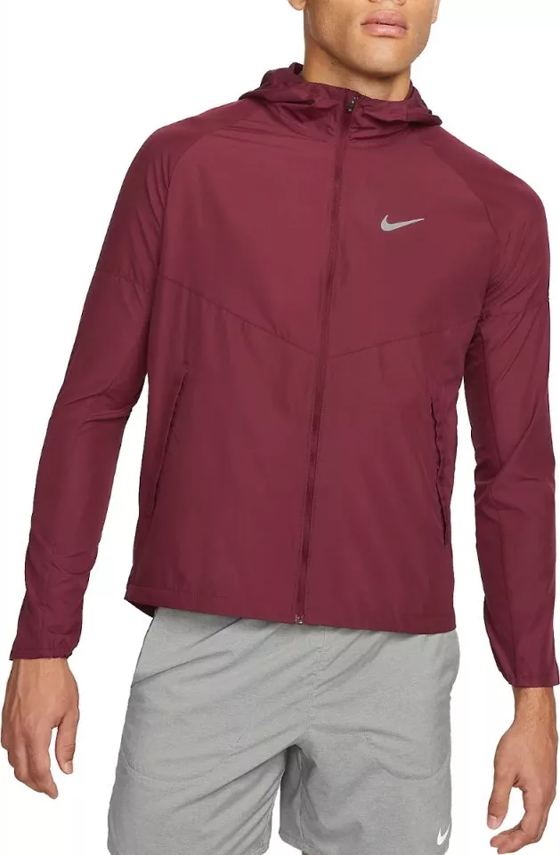 Jakke med hætte Nike Repel Miler Men s Running Jacket