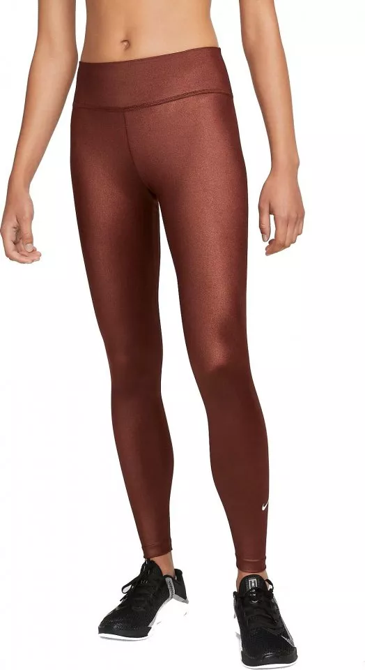 Nike Dri-FIT One Women s Mid-Rise Shine Leggings