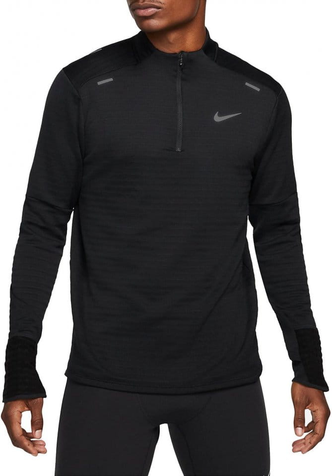 Long sleeve T shirt Nike Therma FIT Repel Element Men s 1 2 Zip Running Top Top4Running