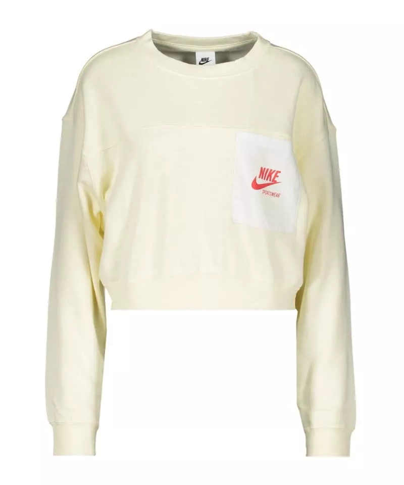 Sweatshirt Nike Sportswear Heritage Women s Oversized Fleece Crew Top4Running