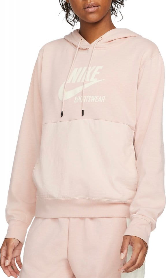 Nike womens heritage fleece sweatshirt sale