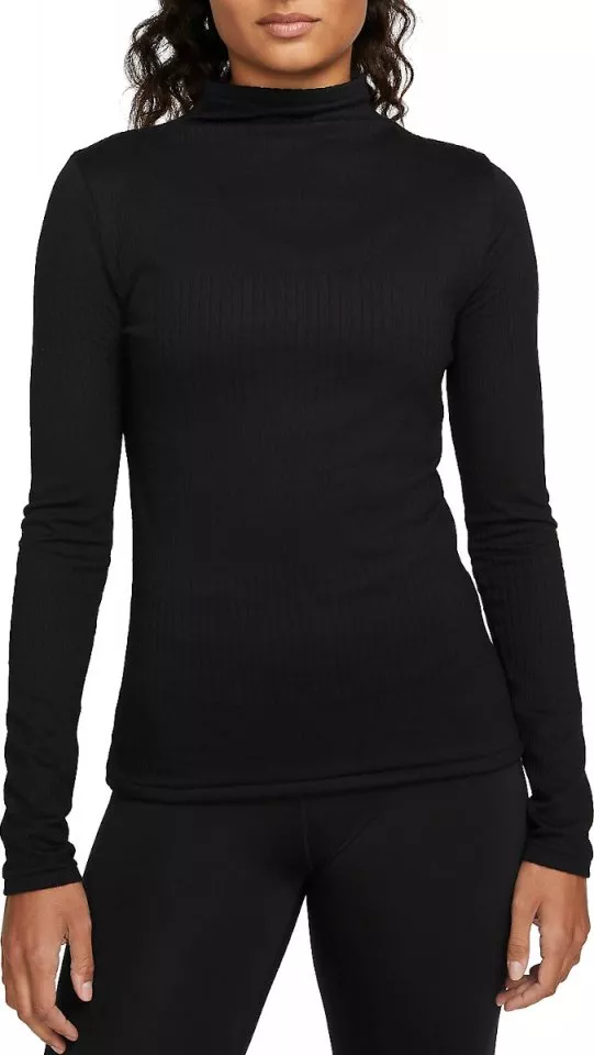 Majica dugih rukava Nike Yoga Luxe Dri-FIT Women s Long-Sleeve Ribbed Top