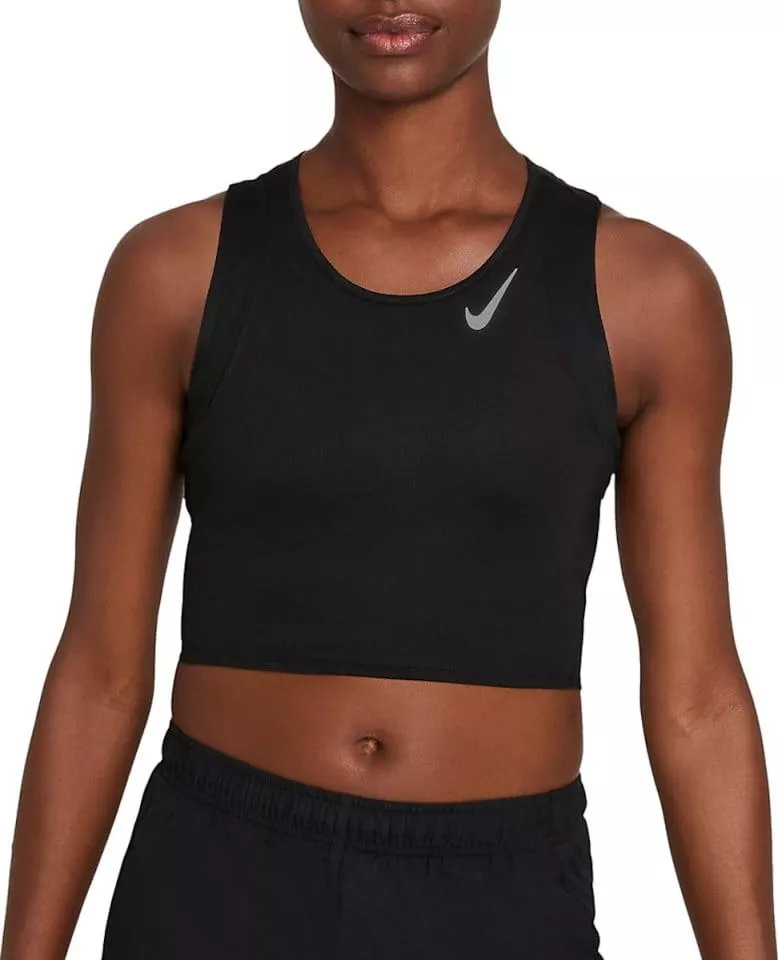 Top Nike Dri-FIT Race Women s Cropped Running Tank