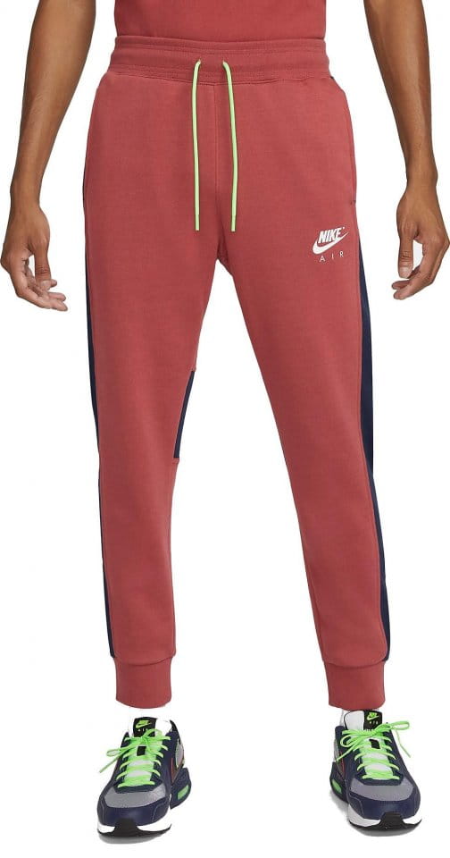 nike air fleece pants red