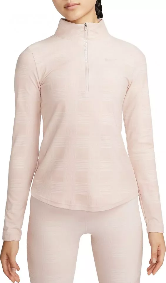 Long-sleeve T-shirt Nike Pro Therma-FIT Women s 1/2-Zip Top