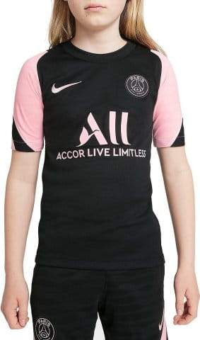 Paris Saint-Germain Strike Away Big Kids Dri-FIT Short-Sleeve Soccer Top 2021/22