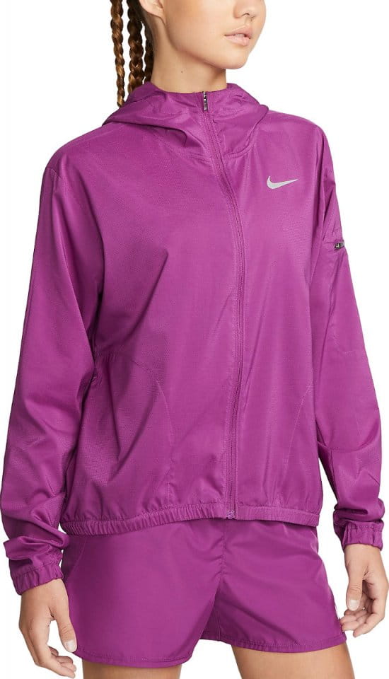 Nike purple running jacket sale