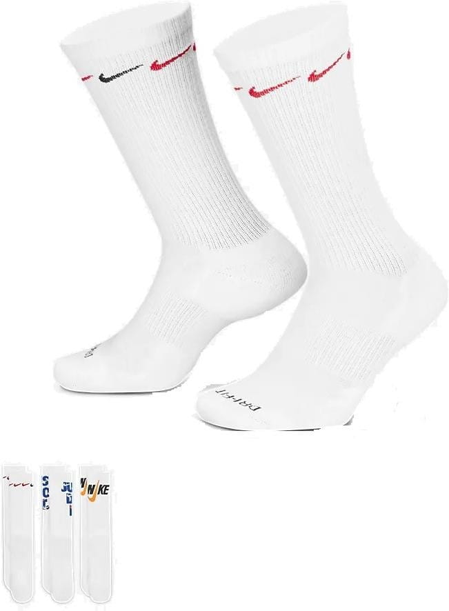 Nike Everyday Plus Crew 3Pack Socks Zoknik