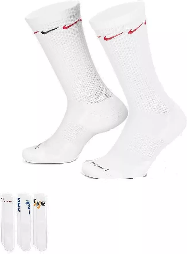 Nike Everyday Plus Crew 3Pack Socks Zoknik