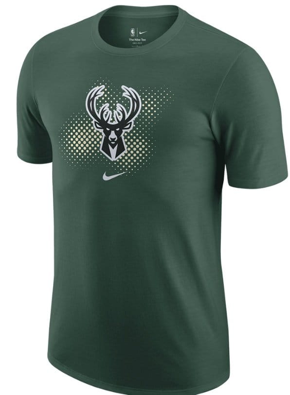 Koszulka Nike MILWAUKEE BUCKS FUTURE LOGO HERREN DRI-FIT NBA T-SHIRT