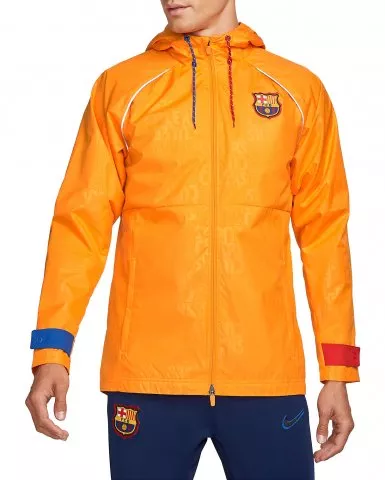 FC Barcelona AWF Men's Graphic Soccer Jacket