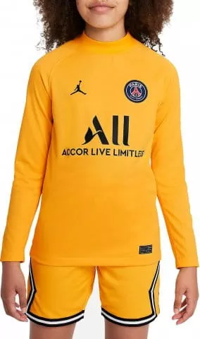 Paris Saint-Germain 2021/22 Stadium Goalkeeper Home Big Kids Long-Sleeve Soccer Jersey
