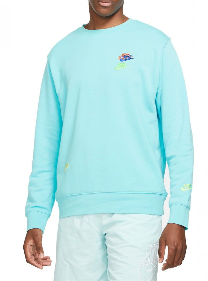 nike sportswear club fleece bleached aqua