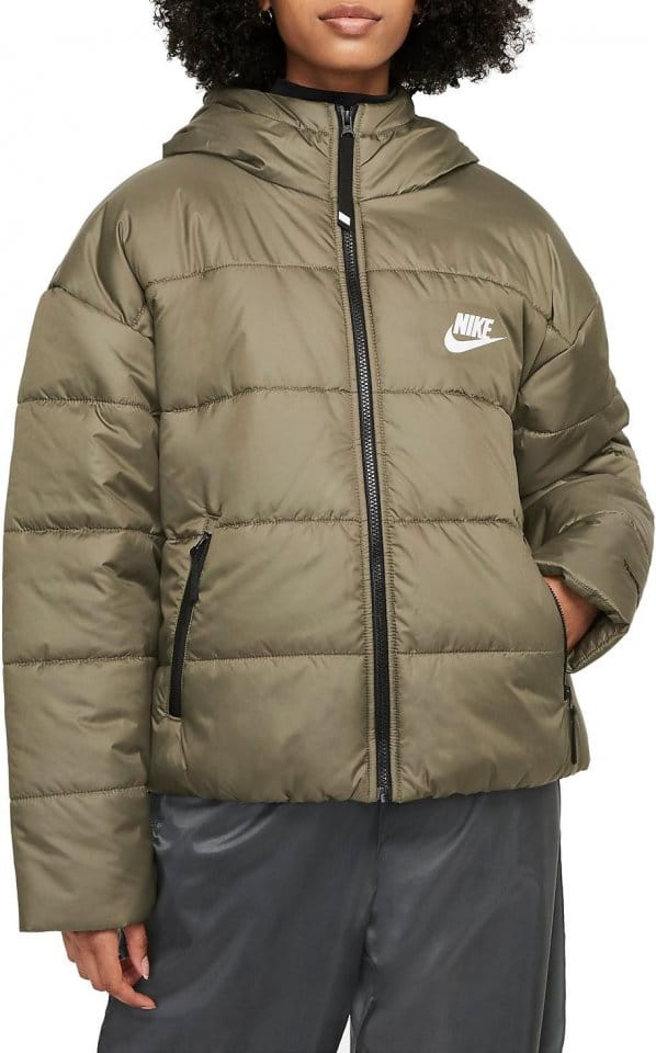 Nike Sportswear on sale Women's Size 1X Therma-FIT Repel Hooded Parka Green DM0697-222