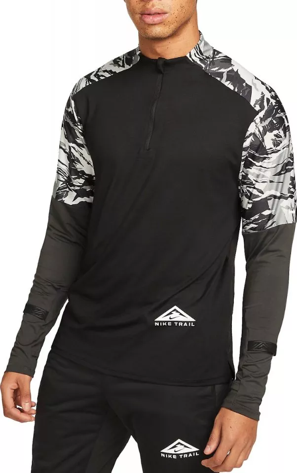 Koszula z długim rękawem Nike M NK DF TRAIL ELMNT TOP HZ