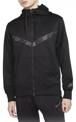 Repeat hooded jacket