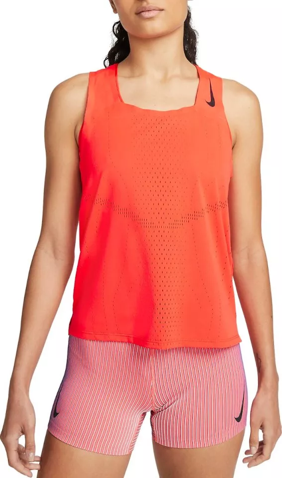 Nike Aeroswift ノースリーブシャツ オレンジ Nike AeroSwift NN Men's Dri-FIT ADV Running Singlet. Nike JP