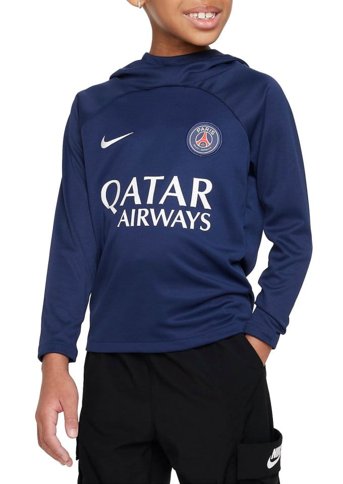 Fotbalová mikina s kapucí pro malé děti Nike Dri-FIT Paris Saint-Germain Academy Pro