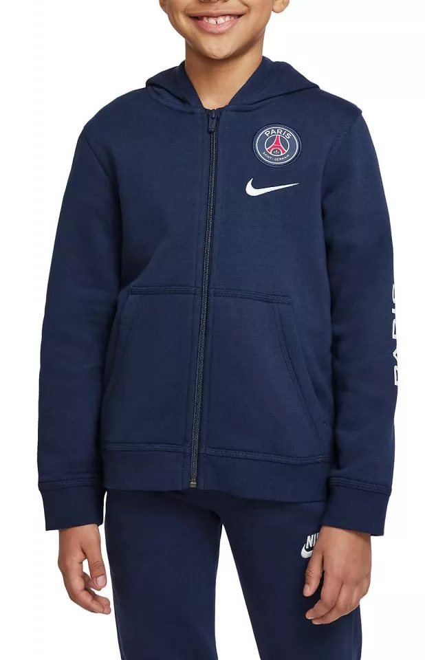 Mikina s kapucňou Nike PSG B NSW HOODIE FZ CLUB BB