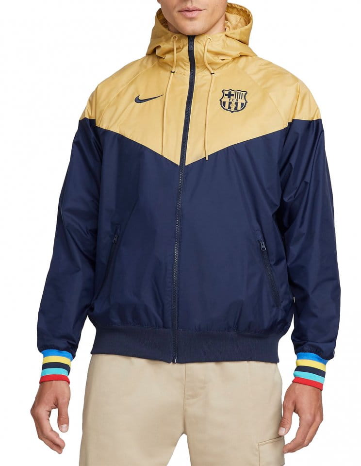 Jacheta cu gluga Nike FC Barcelona Windrunner