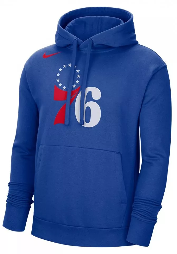 Bluza z kapturem Nike PHILADELPHIA 76ERS MEN'S FLC PO ESSNTL