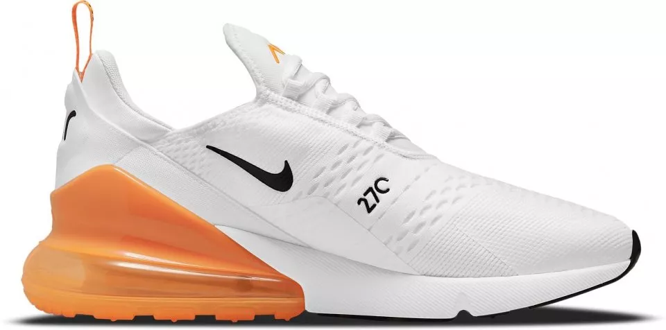 Air max 270 men's white and orange online