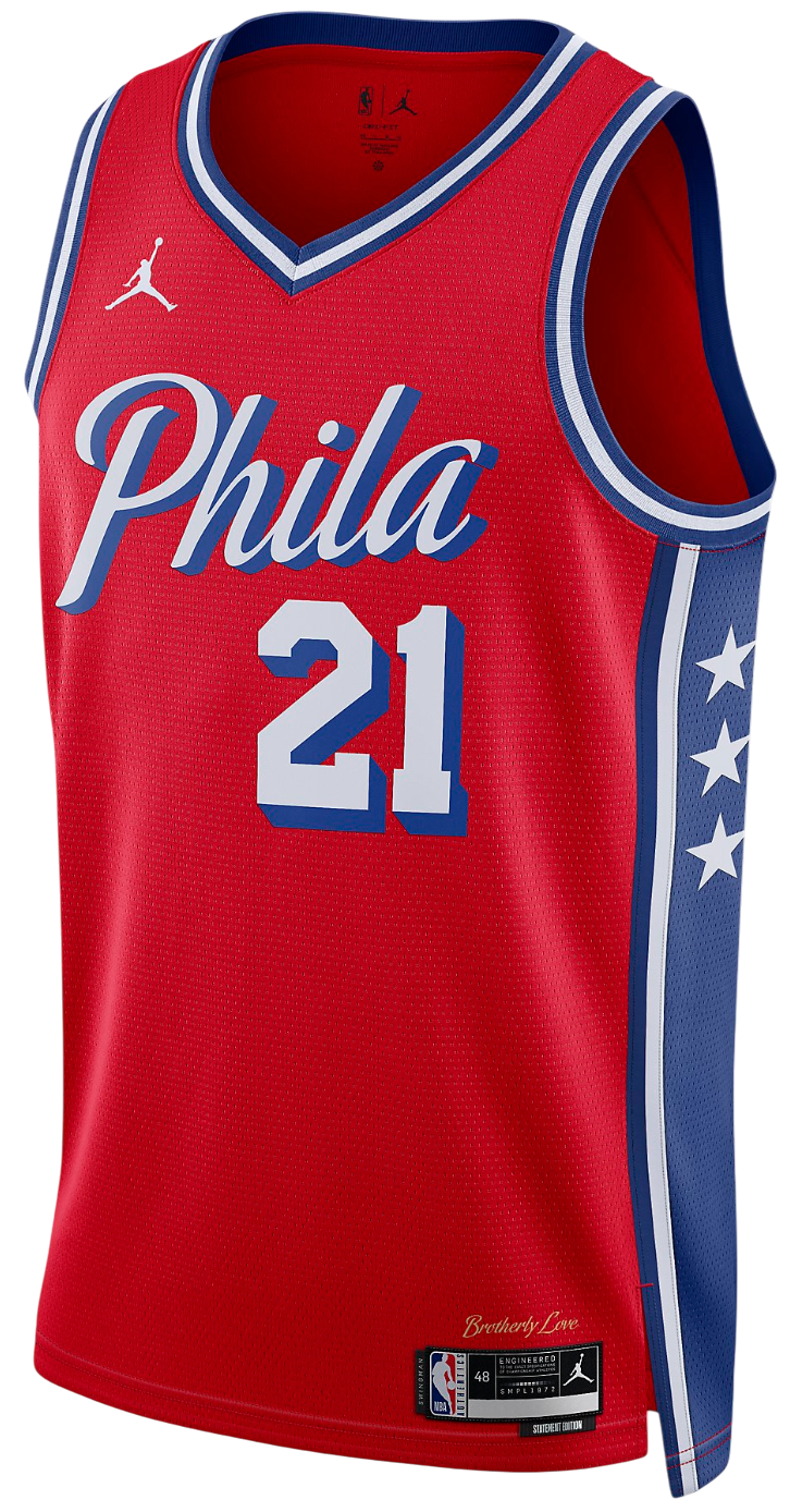 podkoszulek Jordan NBA Philadelphia 76ers Embiid Jersey