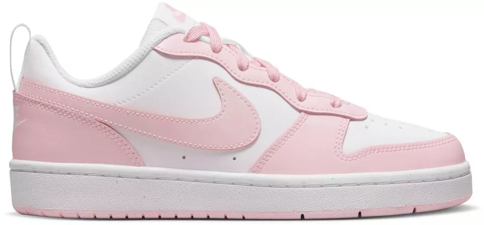 Nike Court Borough Pink & White Mid 2024 2 Big Kids 6Y