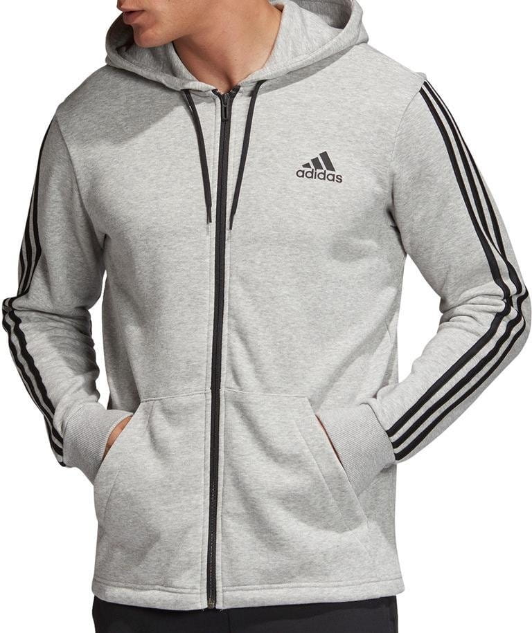 Hooded sweatshirt adidas Sportswear MH 3S FZ FT Top4Running