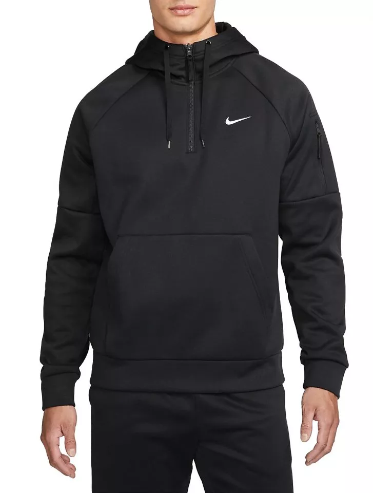 Hooded sweatshirt Nike Therma-FIT Men s 1/4-Zip Fitness