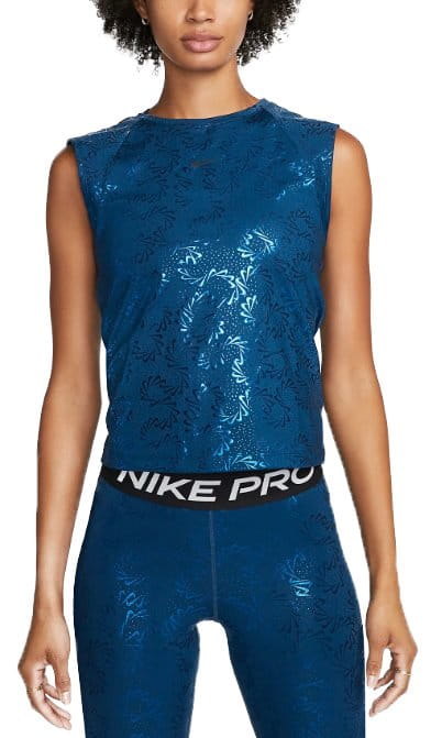 Αμάνικο Nike Pro Dri-FIT Women s Short-Sleeve Sparkle Top
