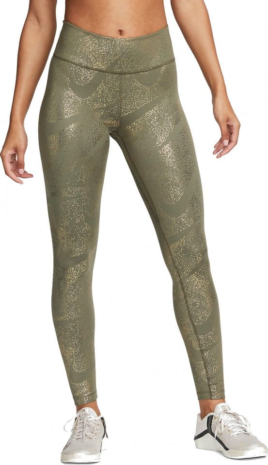 Nike Dri-FIT One Women s Mid-Rise Allover Print Leggings