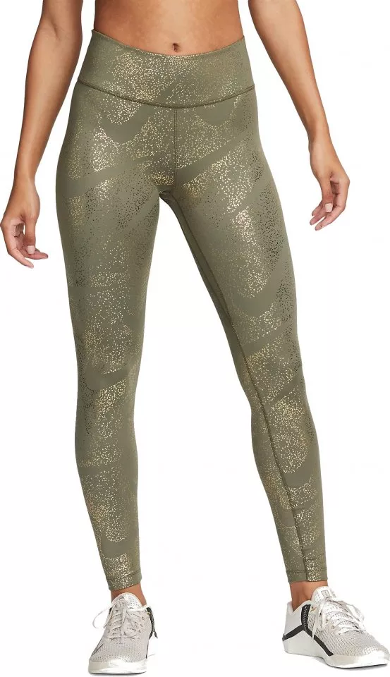 Nike Dri-FIT One Women s Mid-Rise Allover Print Leggings