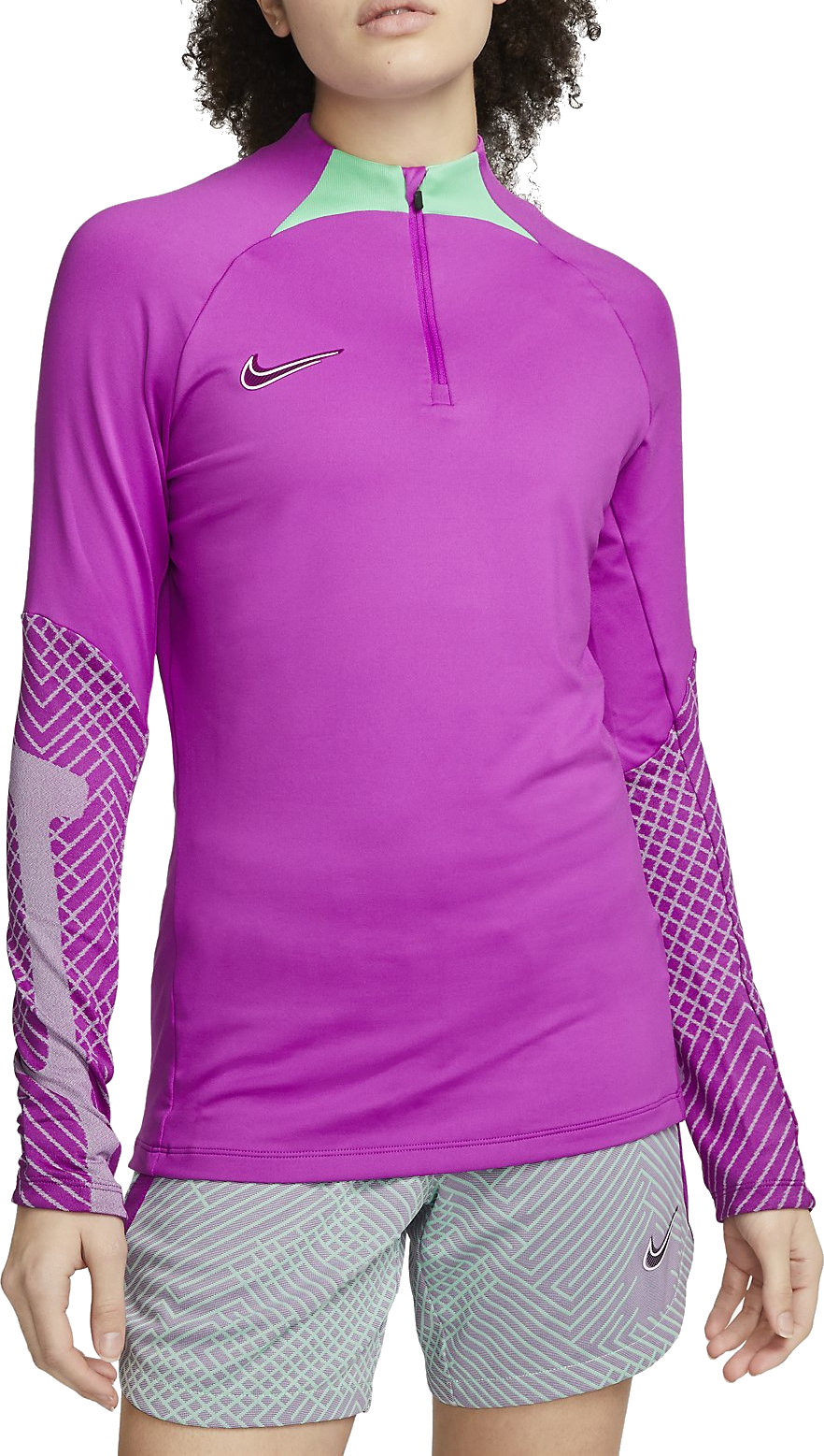 T-Shirt de manga comprida Nike Dri-FIT Strike Drill Top W