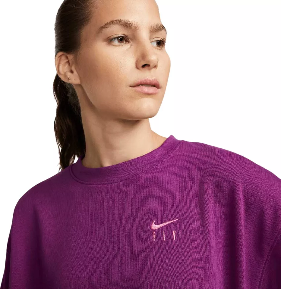 Nike Women's Basketball Crew-Neck Sweatshirt Dri-FIT Swoosh Fly Standard Issue Melegítő felsők