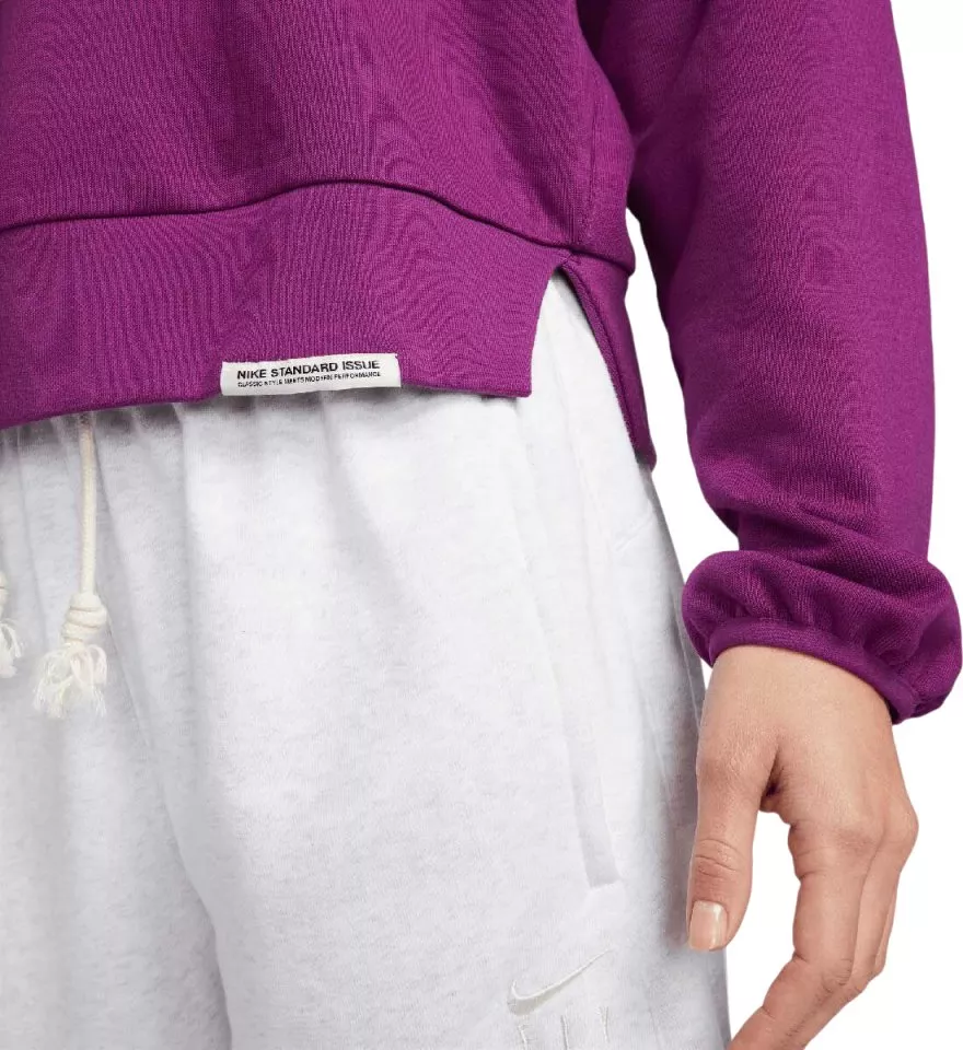 Nike Women's Basketball Crew-Neck Sweatshirt Dri-FIT Swoosh Fly Standard Issue Melegítő felsők