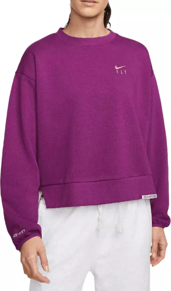 Nike Women's Basketball Crew-Neck Sweatshirt Dri-FIT Swoosh Fly Standard Issue Melegítő felsők