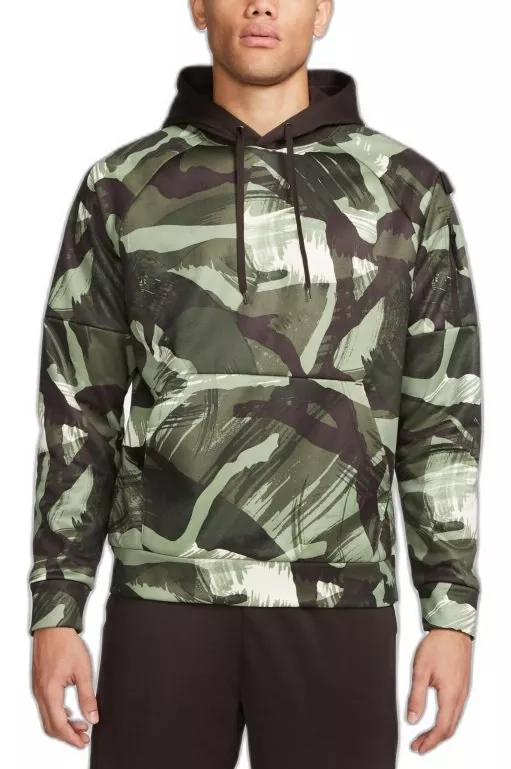 Hooded sweatshirt Nike Therma FIT Men s Allover Camo Fitness Hoodie Top4Running