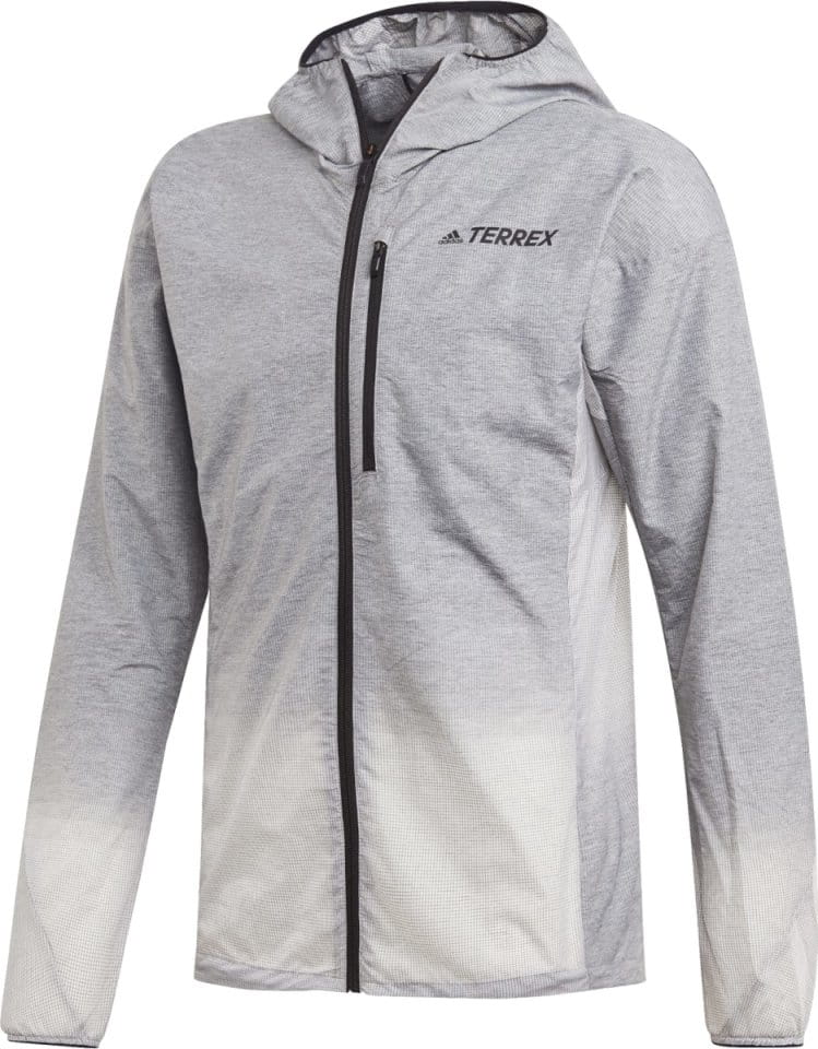 Kurtka z kapturem adidas Terrex Agr Windweave J